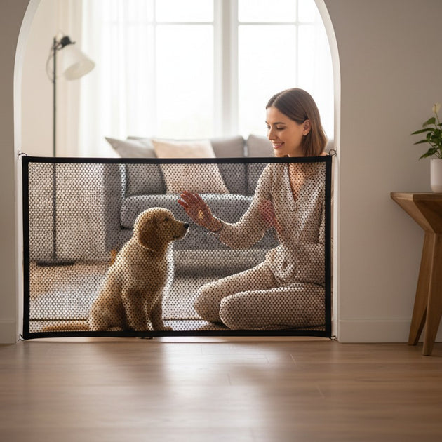 Malla de seguridad grande mascotas